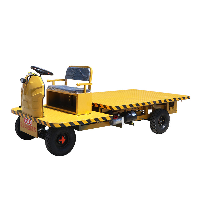 Electric Lift Platform Cart